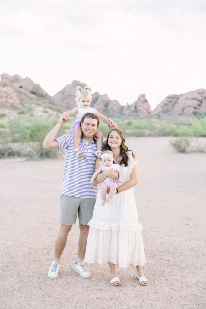 Papago Park family photos