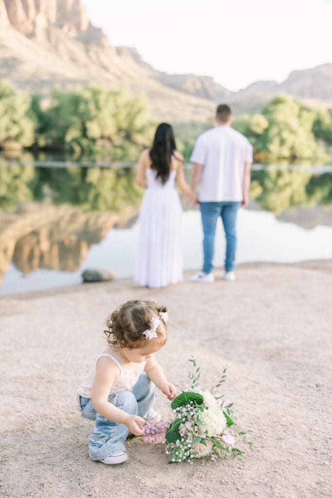 Arizona river family photos