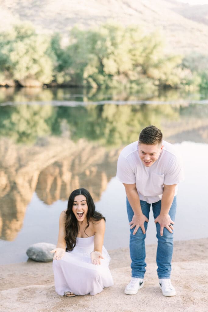 Arizona river family photos