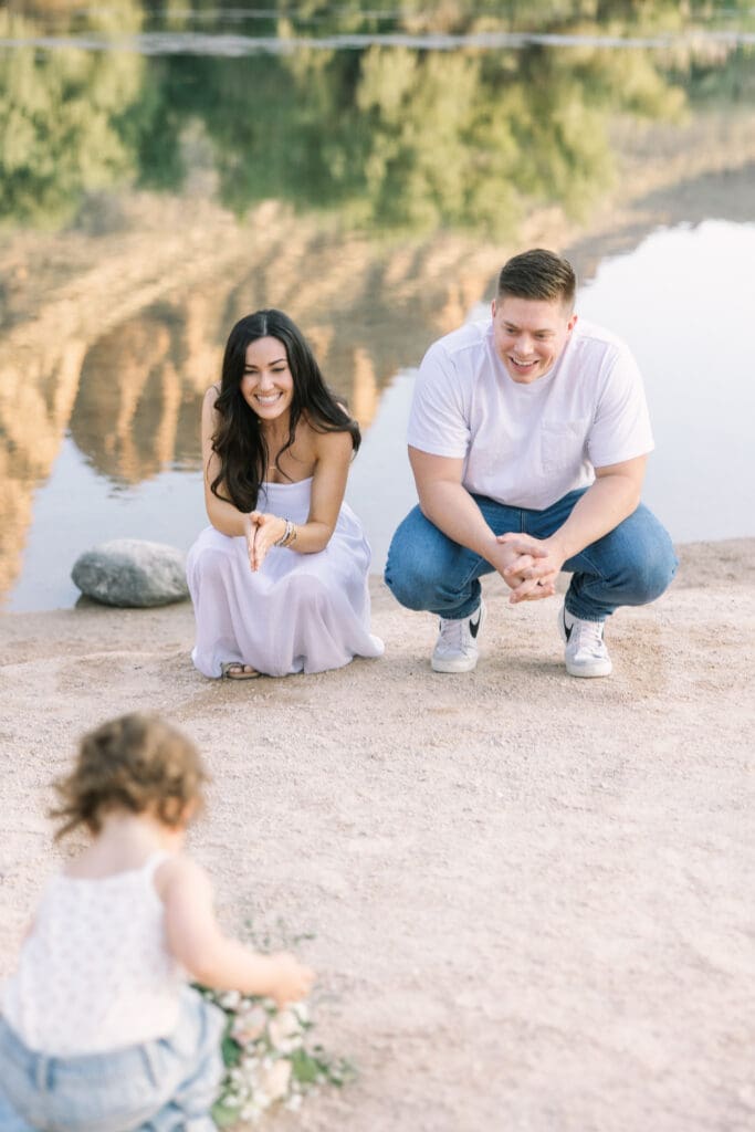 Arizona river family photos