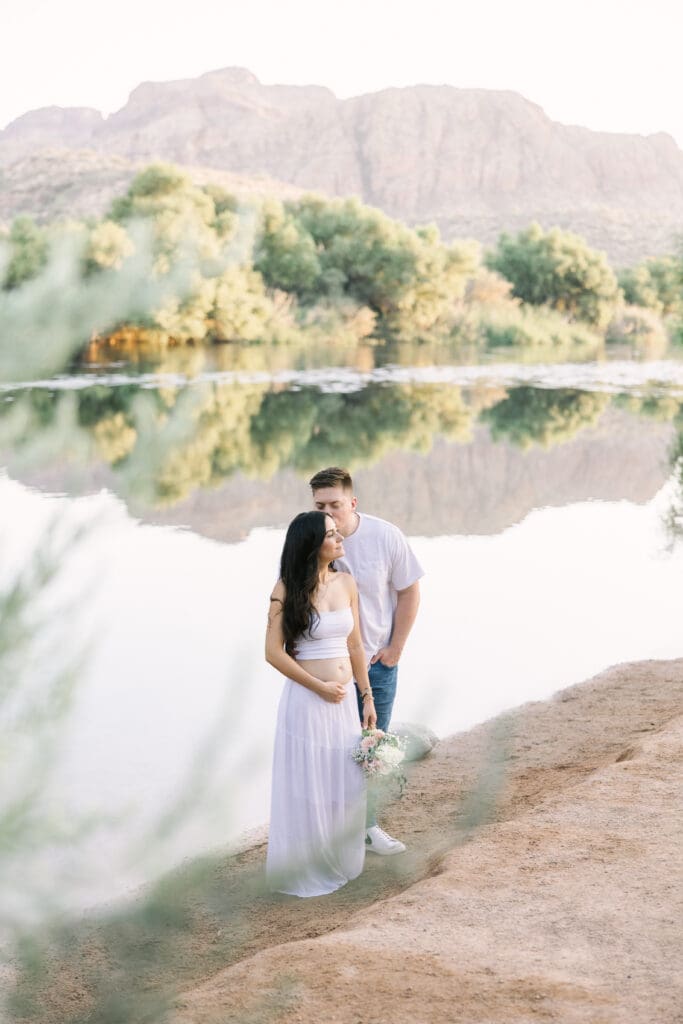 Arizona river family photos