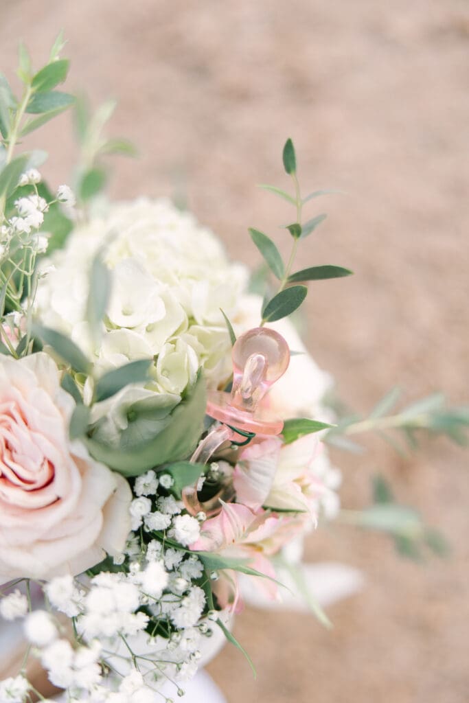 Gender reveal photoshoot