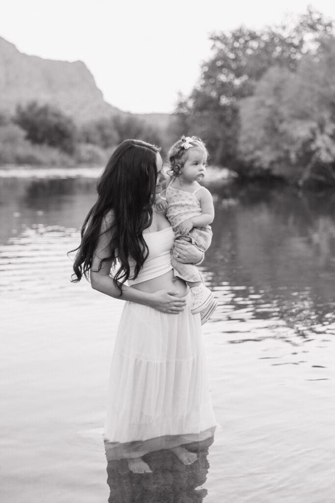 Gender reveal photoshoot