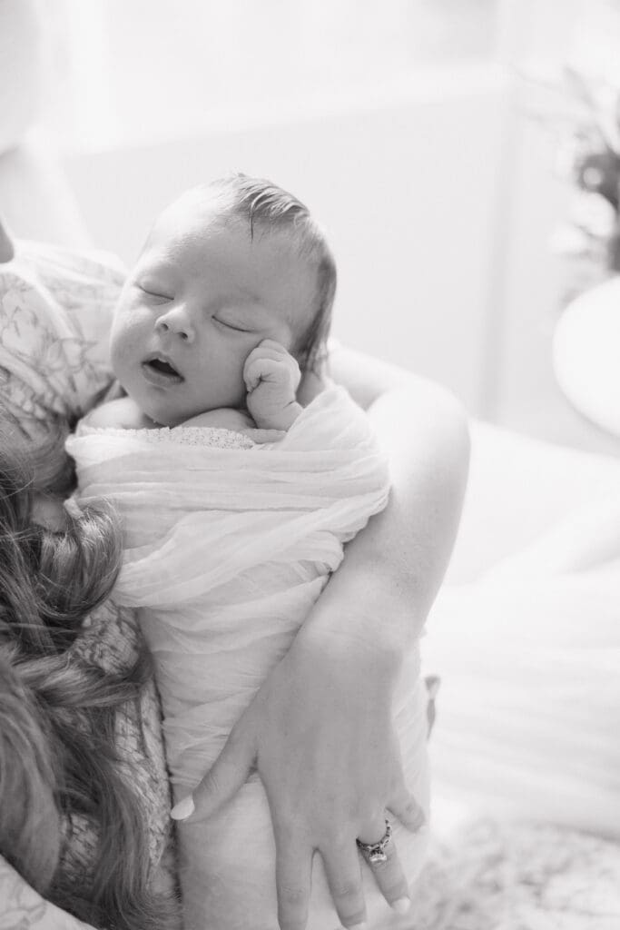 preparing for newborn pictures