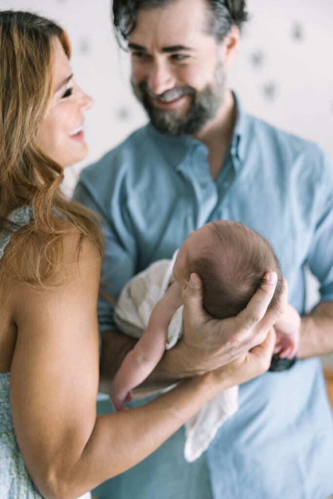 Scottsdale family newborn photos