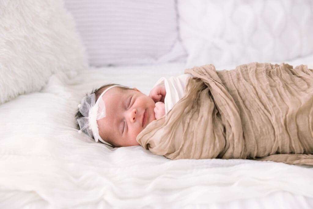 Studio newborn photos