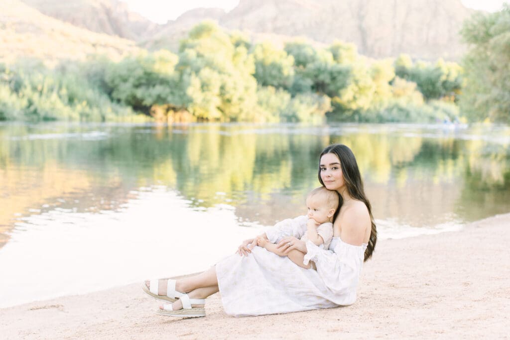 Arizona Salt River Motherhood Photos