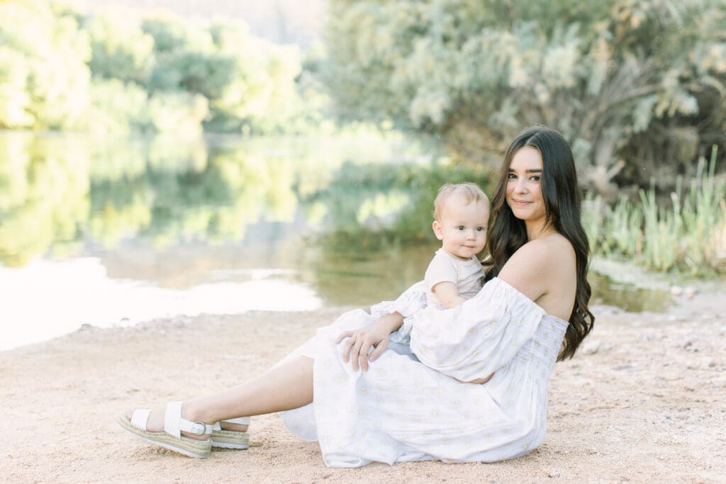 Arizona Salt River Motherhood Photos