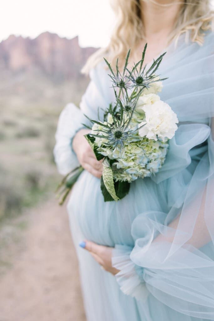 Arizona Desert Maternity Photos