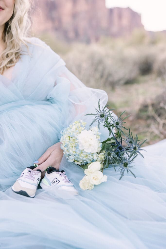 Arizona Desert Maternity Photos