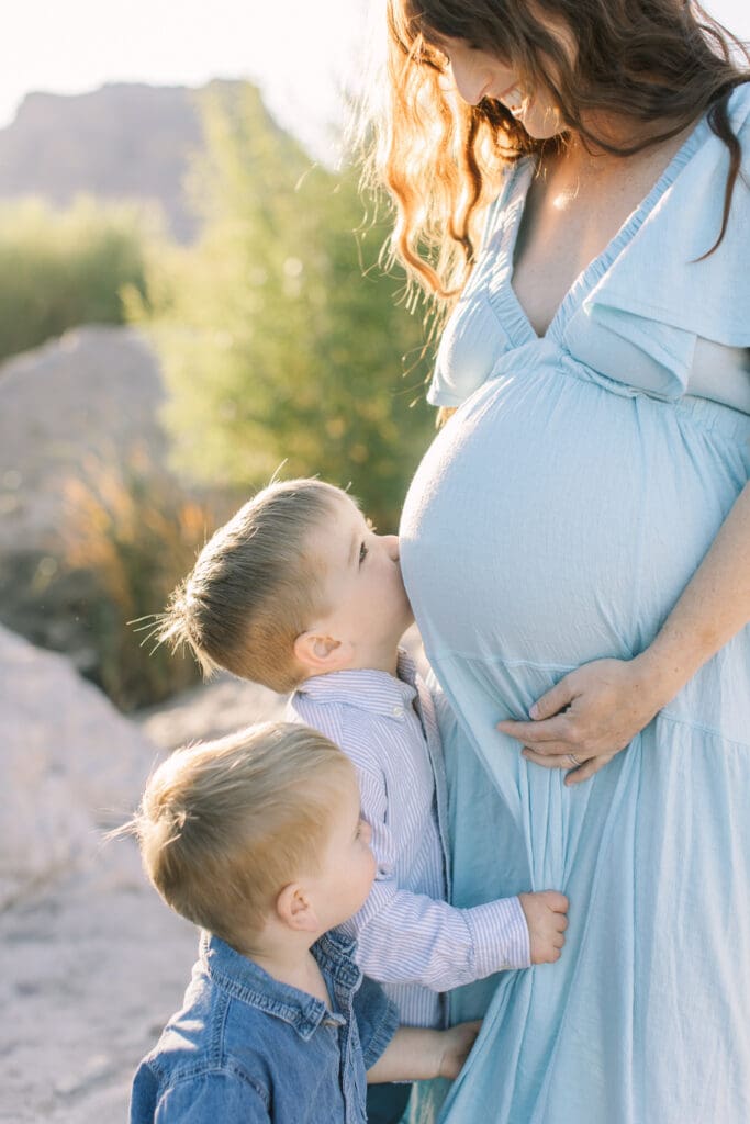 Scottsdale Family Maternity Photos