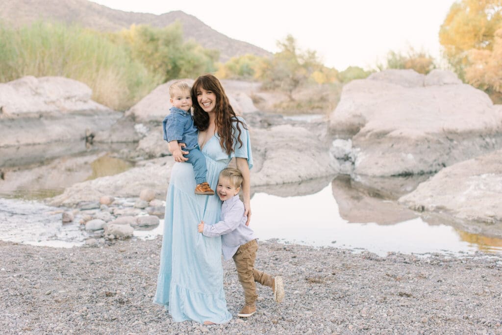 Scottsdale Family Maternity Photos