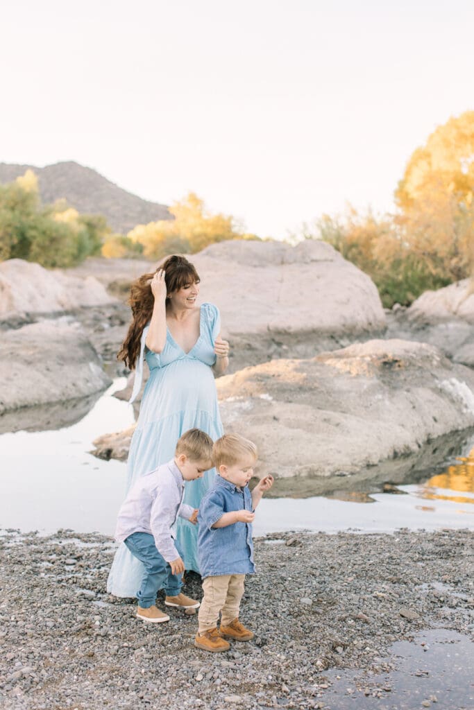 Scottsdale Family Maternity Photos