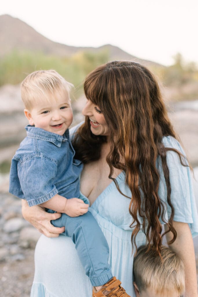 Scottsdale Family Maternity Photos