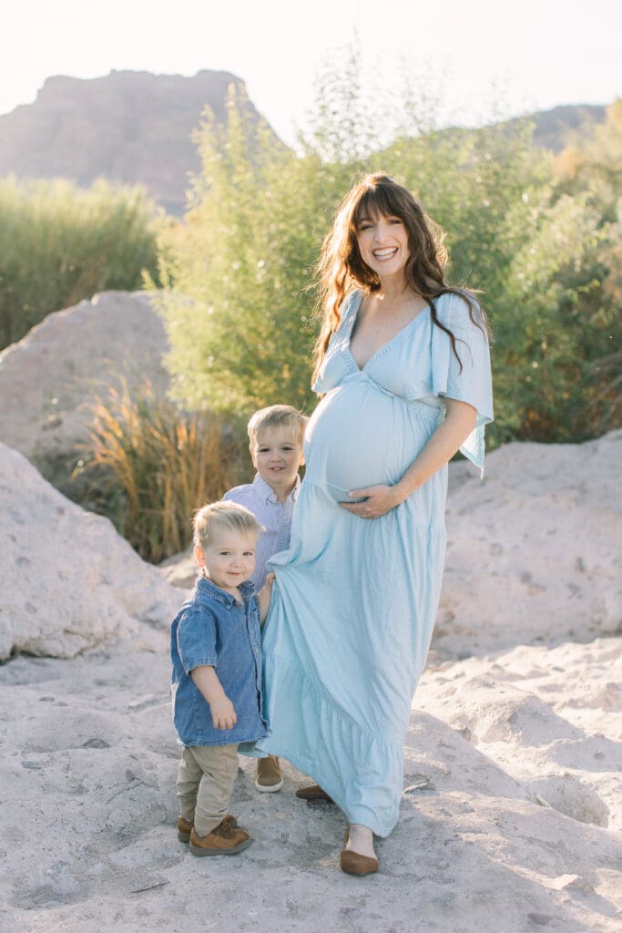 Scottsdale Family Maternity Photos