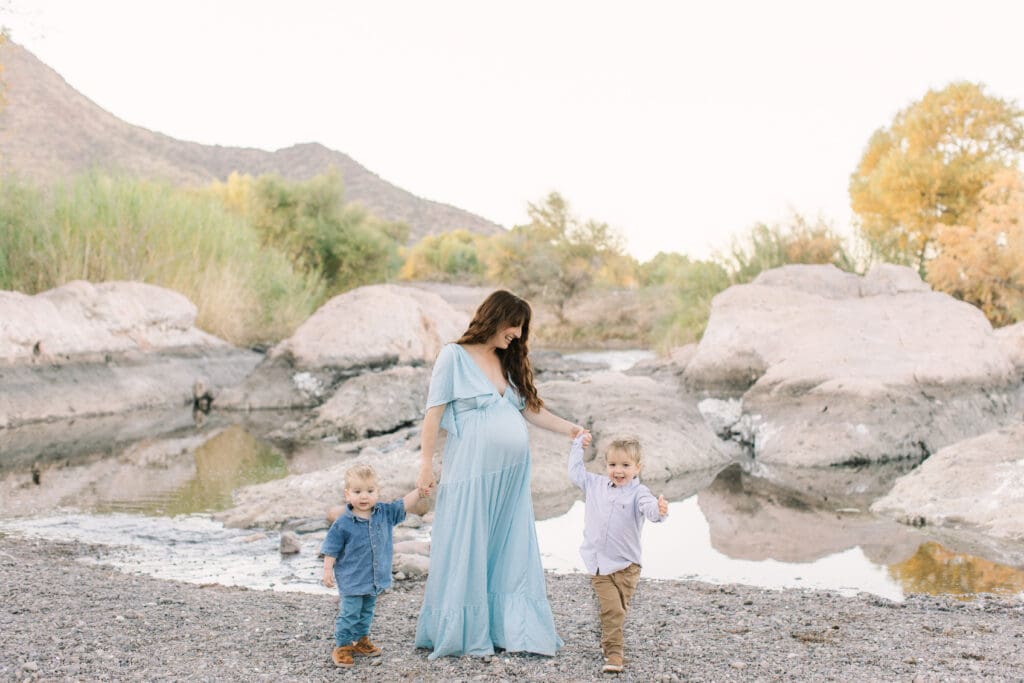 Scottsdale Family Maternity Photos