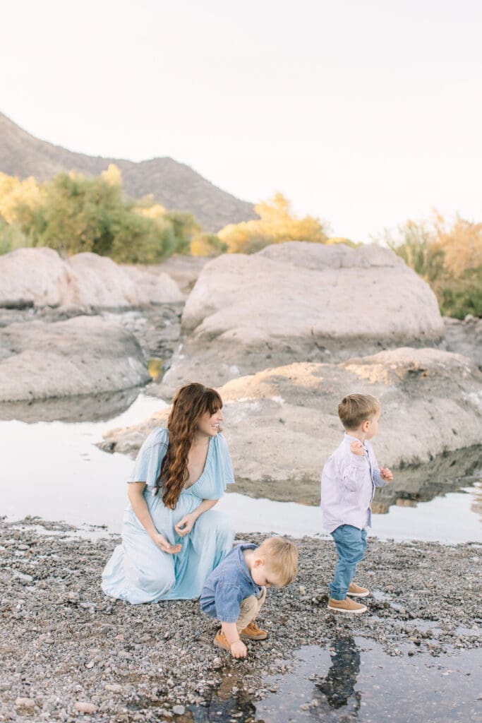 Scottsdale Family Maternity Photos