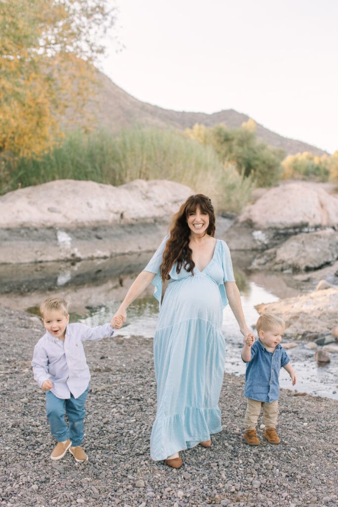 Scottsdale Family Maternity Photos