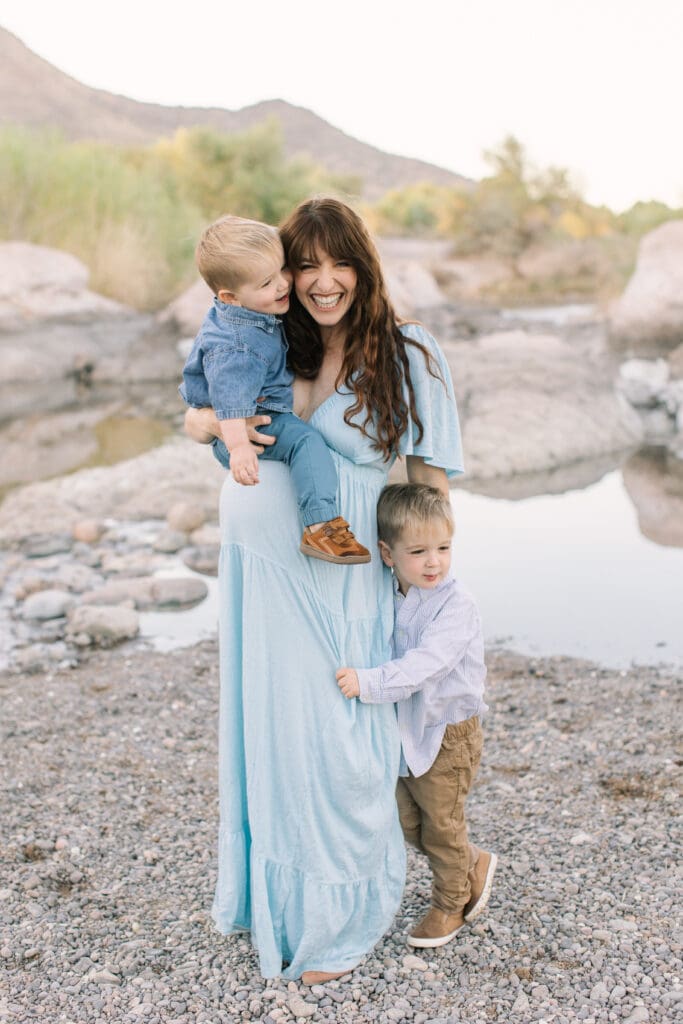 Scottsdale Family Maternity Photos