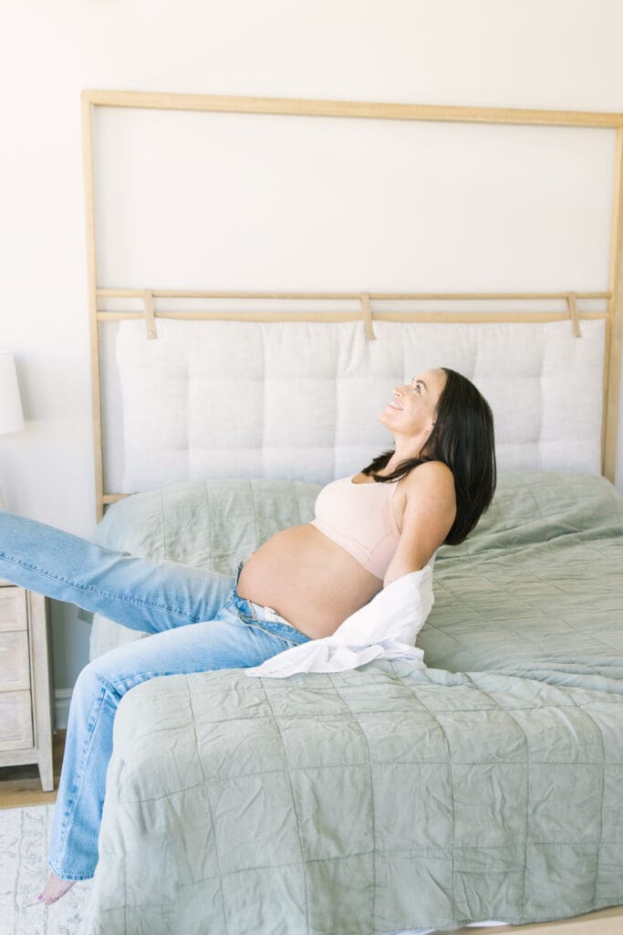 Arizona cozy maternity photos