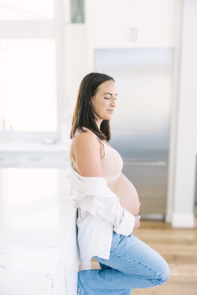 Arizona cozy maternity photos