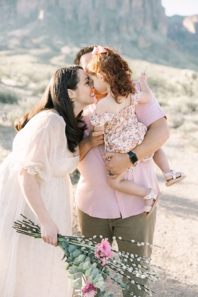 desert maternity photos