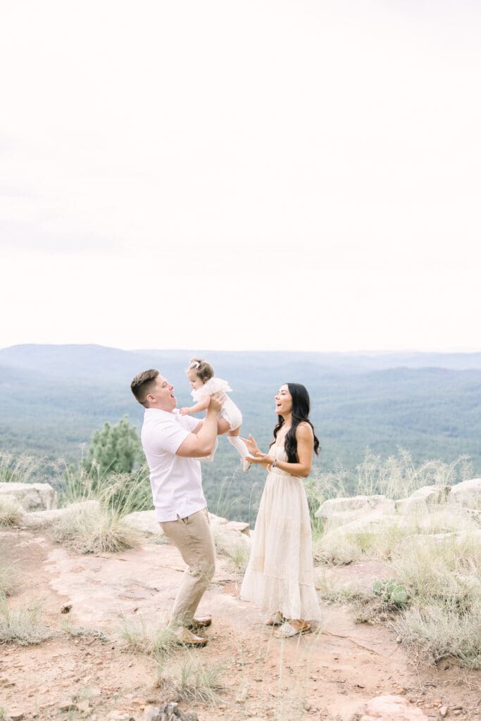 Family photos in Northern Arizona