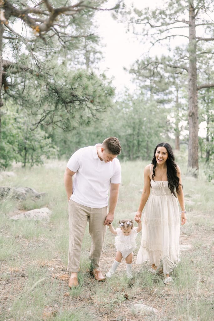 Family photos in Northern Arizona