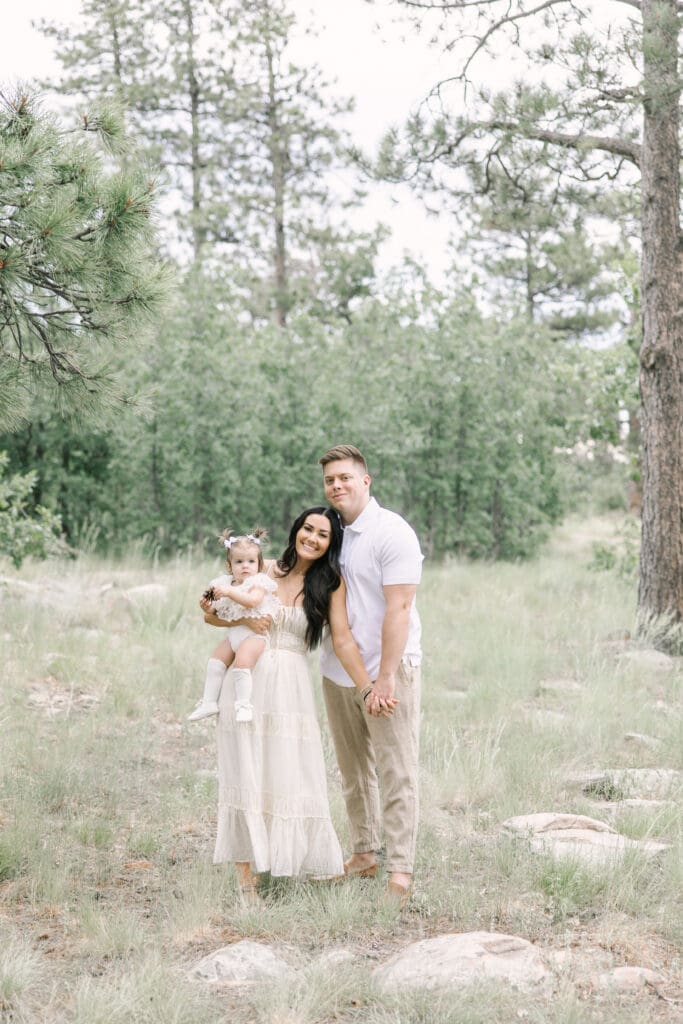 Family photos in Northern Arizona